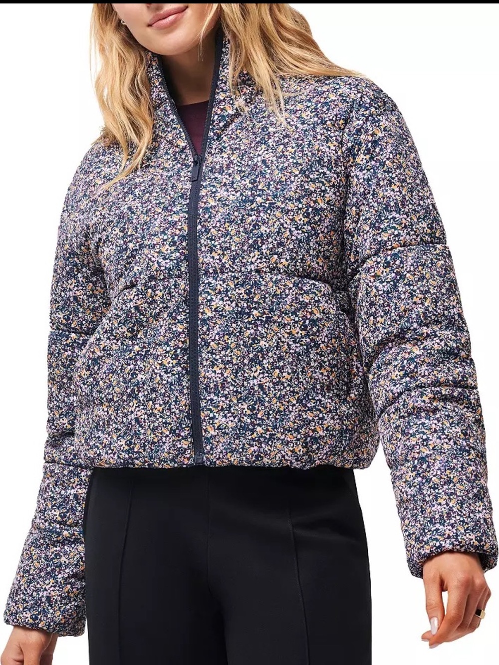 NWT TravisMathew Women's Mont Blanc Floral Golf Jacket | Multi | Size S